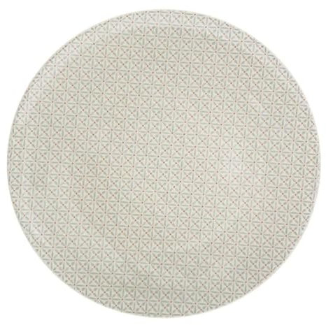 Secret de Gourmet - Lot de 6 Assiettes Plates Dreams 27cm Beige