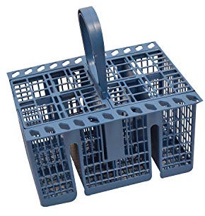 GENUINE BLUE Hotpoint Ariston Lamona Kitchen Aid Whirlpool Dishwasher Cutlery Basket To Fit See Bullet Points