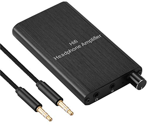 Amplificatore per cuffie HiFi, amplificatore audio portatile da 3,5 mm