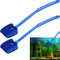 2 STK Aquarium Schwamm Scheibenreiniger Aquarium Reinigungsbürste Doppelseitig Aquarium Reinigungsschwamm Algen Reinigung Aquariumbürsten Sponge Cleaner für Fisch Tank