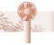 JISULIFE Handheld Mini Fan, Portable and Small with 3 Speeds, USB Rechargeable Battery Operate for Outdoor, Indoor, Makeup, Commute, Office, Travel, Concerts, Gifts for Women Men- Pink