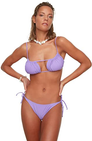 Trendyol Bikini Set, Lilla, 46 Donna