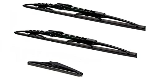 3x Scheibenwischer kompatibel mit Toyota Rav4 III Bj. 2006-2012 ideal angepasst BOSCH ECO + TWIN
