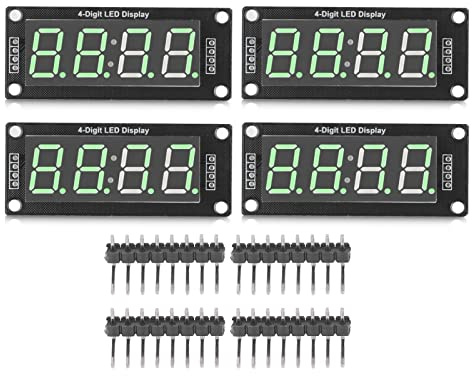 4 Set 4 Digit Digital Tube mit Pin Header LED Display Board 7 Segmente