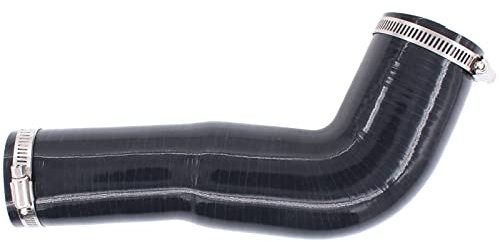 Doo Engy Turbo Schlauch Resonator Turboschlauch Ladeluftschlauch Druckluftschlauch Rohr Ladeluftkühler rechts mit Schlauchschelle für S60 S80 XC70 Cross Country 2.4 D5 AWD
