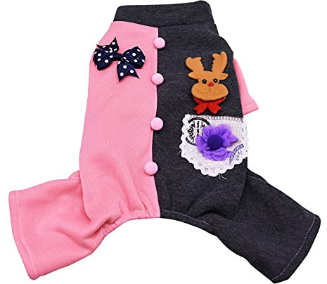 Hunde Strickpullover Weihnachten Hundemantel Pullover Haustier mit Ihrem Hund Weihnachten warme Kleidung Katze Weihnachten feiern Haustiere Haustierkleidung Hundepullis Für Kleine Hunde