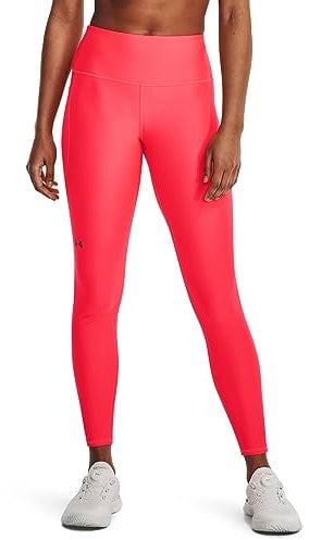 Under Armour Damen HeatGear Armour High No-Slip Waistband Pocketed Leggings, (628) Beta/Schwarz, L