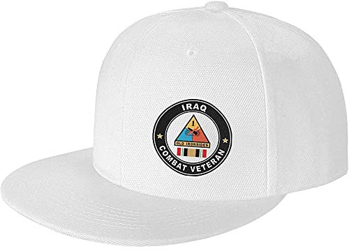 494 Basecap Irak-Kampfveteran Der 1. Panzerdivision Baseball Cap Sport Baseball Mütze Verstellbare Baseballmütze Für Damen, Tennis, Auf Reisen