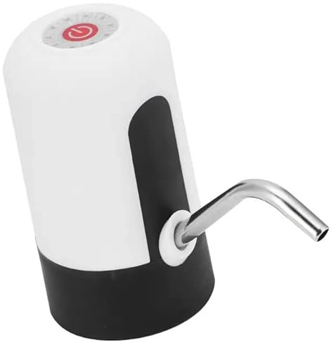 Dispensador de Agua Recargable,Dispensador de Agua,Dispensador de Agua eléctrico,Garrafas Recargables, Agua Fresca y Limpia,Batería Recargable (Blanco)