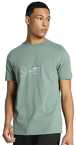 PUMA Herren Mercedes-AMG Petronas Motorsport T-Shirt SEucalyptus Green