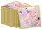 100 Stück Schmetterlingsservietten, 33 x 33 cm, rosa Blumen-Papierservietten, Frühlingsblumen, Party-Servietten, dekorative Papierservietten für Hochzeit, Blumen, Frühling, Schmetterling,