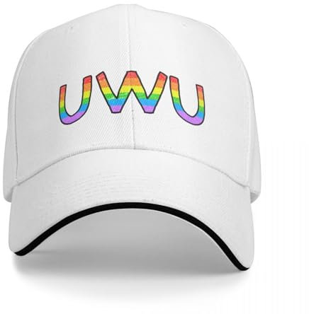 CIZIEOE Baseball Kappe Gay uwu Cap Baseballmütze Visier Militärische Taktische Kappen Wintermütze für Männer Frauen Geschenk