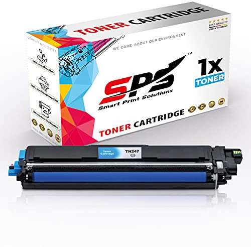 SPS Drucker Toner Kompatibel für Brother MFC-L 3750 CDW - TN-247C | Cyan | 2.300 Seiten