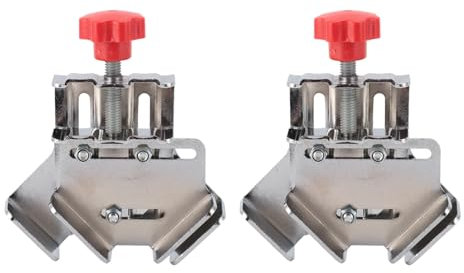 2pcs Right Corner Clamp 90 Degree Stainless Steel Clamps for Woodworking Aquarium Picture Frame Iron Rack