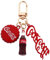 Coke Bottle KeyChain - Beverage Bottle Key Holder & Charm for Friend Gift - Women & Men Accessories