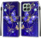 Cover Compatibile con Honor X6b 4G, Premium Pelle PU Portafoglio Flip Libro Custodia per Honor X6b 4G [Protezione Completa] - Farfalla