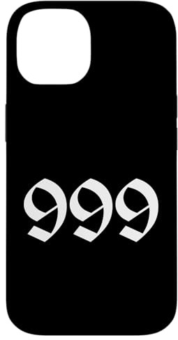Engel Nummer 999 Numerologie Mystische spirituelle Zahl Hülle für iPhone 14