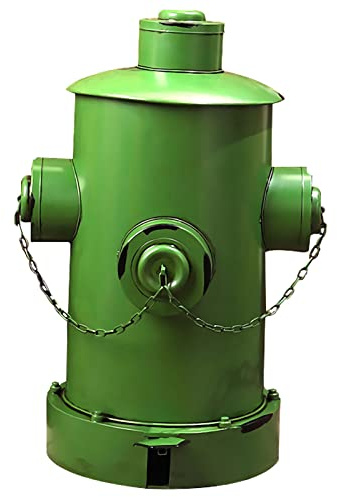 Cubo de basura de metal retro vintage con tapa y pedal de 25 L, 35 L, 55 L, con asa interior extraíble, ideal para baño, cocina, oficina, color verde