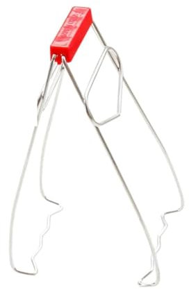 Alipis Multifunctional Kitchen Hot Plate Gripper Tongs Stainless Steel Anti-Scald Clamp for Pots and Bowls Heat-Resistant Dish Holder for Cooking