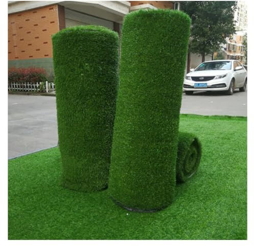 Artificial Grass Turf Roll - High Density 20MM Thick Synthetic Grass Mat for Indoor/Outdoor Use, Water and UV Resistant, Size 4m x 5m