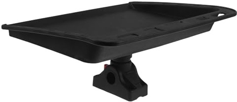 PAMINGONO Tavolo da Taglio per Esche da Pesca in Nailon Nero, Resistente e Multifunzione, per Barca e Pesca Vassoio Porta Esche Integrato