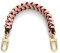 OULARIO Geflochtener Echtleder-Griff, kompatibel mit Neonoe-Gurt für Metis Noe BB NM Beaubourg Hobo, Pink (rose), Medium