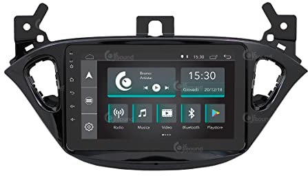 Autoradio Custom Fit per Opel Corsa E Android GPS Bluetooth WiFi Dab USB Full HD Touchscreen Display 8