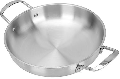 GOOHOCHY 1Stk Binaurale Instant-Nudel topf kleine Suppentöpfe koreanischer Topf für Ramen edelstahltopf edelstahlpfanne Camping Bratpfanne Antihaftbeschichtete Bratpfanne Instant-Nudeltopf