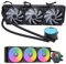 Liquid CPU Cooler, RGB Radiator Triple Fan Setup, PWM Control, 360mm for LGA 1700 1200 115X with Addressable RGB Lights, Compatible with AM5 AM4 AM3+ FM2+