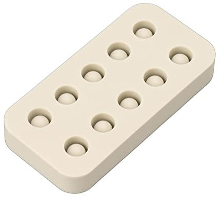 Wachs Queen Grafting Tasse Silikonform Honig Wachs Königin Zelle Tasse Herstellung Form (Doppelreihe)