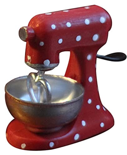 Mini Blender Small Blender Doll Kitchen Mixer Miniature Small Kitchen Miniature Kitchen Miniature Decor Miniature Accessory Iron Sheet BESTonZON