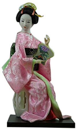Fancy Pumpkin Japanische Geisha Kunst Kimono Puppe Maiko Puppen Sammlerstücke Kreatives Geschenk, D-09