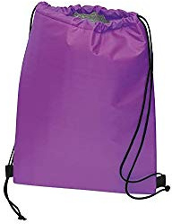 Gymbag mit isolierendem Innenfutter / Sportbeutel / Turnbeutel / Farbe: lila