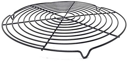 Space Home - Rejilla para Enfriar - Rejilla Circular de Repostería - Parrilla de Enfriamiento para Galletas, Tartas, Bizochos... - Ø 32 cm