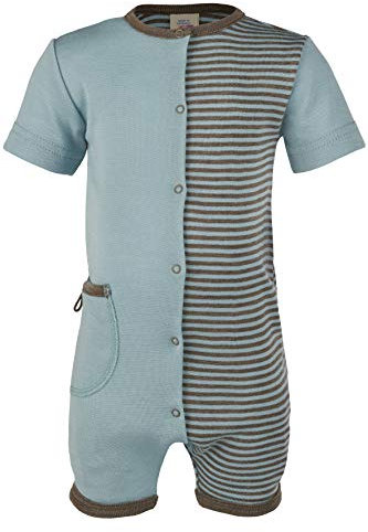 Engel Natur, Baby Spieler, 70% Wolle (kbT), 30% Seide (Gletscher/Walnuss, 50-56)