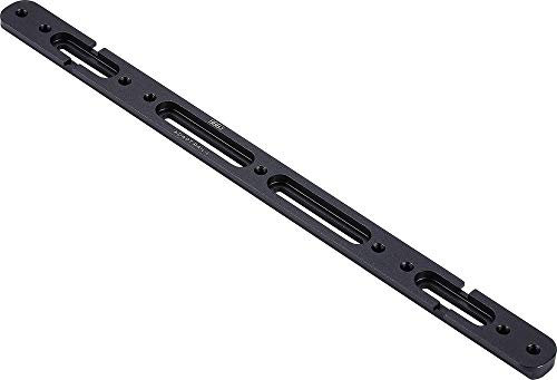 BBB Cycling AdaptRail Adapter für Fahrrad Flaschenhalter Aluminium Fahrradflaschenhalterung Adapter für Urban Cycling & MTB Größe L BBC-120, Schwarz