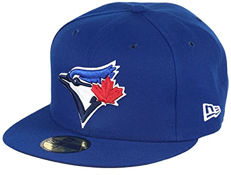 New Era Toronto Blue Jays MLB Cap 59Fifty Basecap Baseball Kappe Blau - 7 3/8-59cm (L)