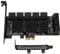 Fdit PCIe SATA Adapter, 16 Port SATA 3.0 Controller PCI Express X1 Expansion Card Compatible with X4/X8/X16 Slot, for Server/2003/Vista/7/8(32/64 bit)/MAC/Linux
