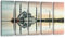 Feeby Wanddeko XXL 100x40 cm Sultan Ahmed-Moschee Istanbul Torkey Leinwandbild 5-teilig Modern Wandbilder Deko Flur Historisch Gebäude Weltkulturerbe Beige