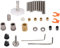 3D-Drucker-Extruder-Kit, BMG Doppelriemenscheiben-Extruder-Kit 3D-Drucker-Zubehör Doppeltes Konkaves Zahnrad Stabiles Vorschubmetallmaterial für Ender 3 Cr10 Cr10S