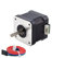 STEPPERONLINE Schrittmotor Nema 17 Bipolar 42Ncm 1.5A 42x42x39mm 4 Drähte mit 1m Kabel & Verbinder für 3D-Drucker/CNC Fräsmaschine, Black