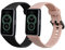 kwmobile 2x Cinturino TPU Silicone Fibbia Compatibile con Huawei Band 6 Cinturino - Cinturini 14-22 cm