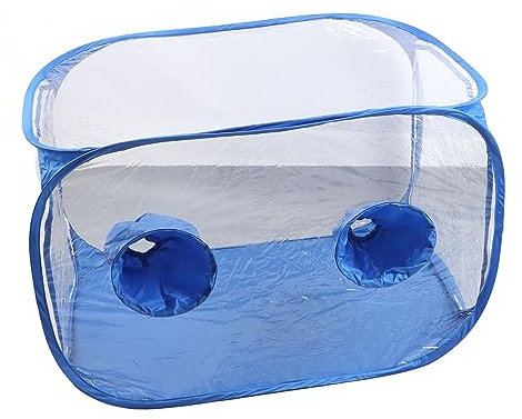 Luqeeg Pilz-Wachstumszelt, Tragbar Faltbar Immer Noch Airbox Pilzzuchtbehälter Pilzfruchtkammer mit Aufbewahrungstasche für Studienforschung, Sporen-Gartenbaubedarf