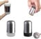 Salzstreuer Klein, 2 Stück Mini Salzstreuer Mini Gewürzstreuer mit Deckel Salz und Pfefferstreuer Klein 20ml Mini Salzstreuer für Unterwegs Edelstahl Gewürzstreuer Camping für Bento Box Büro Camping
