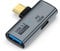 IVIVTOR OTG USB C Splitter 3.2 - Adaptador OTG Duplicador Tipo C con Carga Rápida De 100W - para Teléfono Tableta Portátil