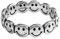 Gu Feng Einfacher kreativer Hipster Lächeln verstellbare Öffnung Ring Damen Persönlichkeit Vintage Smiley Gesicht Ring