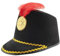 Baoblaze Drum Major Hut Kopfbedeckung Requisiten mit Feder für Party Cosplay Halloween Nachtclub