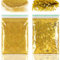 100g Glitzer Basteln Gold, Pulver zum Basteln, Glitzerpulver für Makeup, Nägel, Gesicht, Handwerk, Nagelkunst, Kartenbasteln