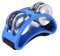 Damaiyyy Tamburello da Piede,Tamburello Foot Tambourine Shaker da Piede per Braccia e Piedi (Blu, 1pz)