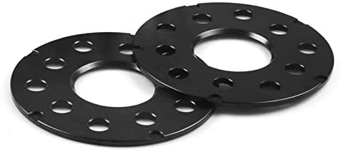 NYSQOFMB Aluminium Rad Spurverbreiterungen Auto-Spurverbreiterungsadapter Für VW Für Jetta, Für Golf, Für Passat 5 Mm 8 Mm PCD 5 X 100 5 X 112 CB 57,1 Mm Und Kugelbolzen M14 * 1,5(Blau,5mm)